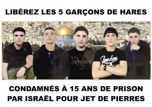 Enfants palestiniens cibl&eacute;s par des jets de pierre+vid&eacute;o