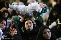 Rassemblement des nourrissons hosseynis à  Téhéran+photos