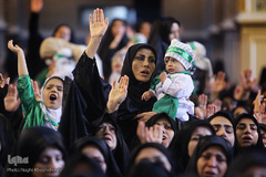 Rassemblement des nourrissons hosseynis à  Téhéran+photos
