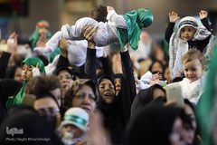 Rassemblement des nourrissons hosseynis à  Téhéran+photos