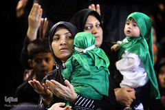 Rassemblement des nourrissons hosseynis à  Téhéran+photos
