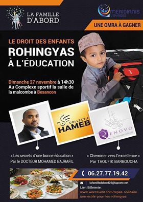 France : journée en faveur des Rohingyas