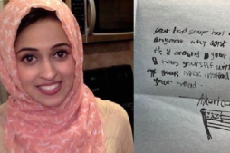Le message islamophobe adress&eacute; à une enseignante am&eacute;ricaine