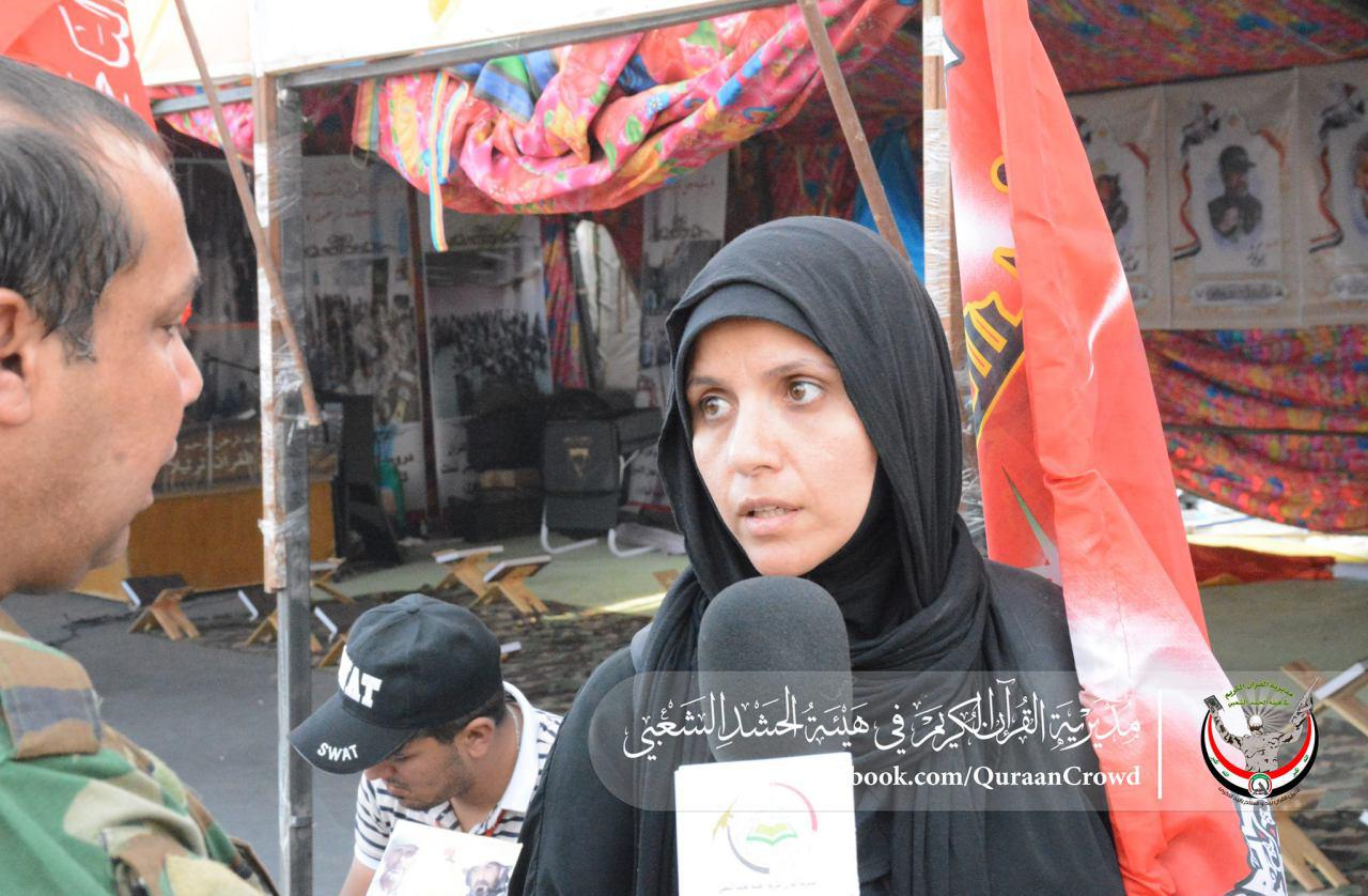 Visite d’une musulmane am&eacute;ricaine aux centres coraniques sur la route de karbala
