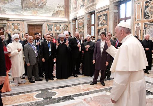 Les dirigeants du Conseil français du culte musulman reçus par le pape François Les dirigeants du Conseil français du culte musulman reçus par le pape François
