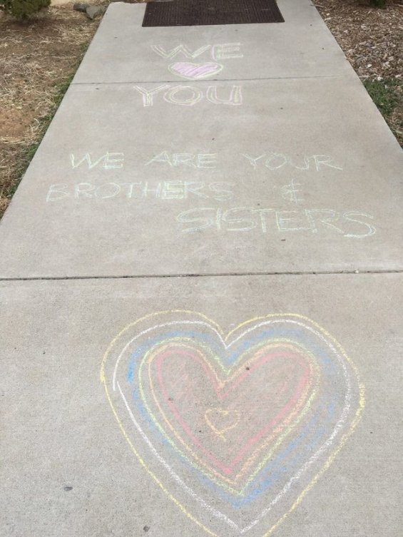 Etats-Unis : messages d'amour pour la communaut&eacute; musulmane