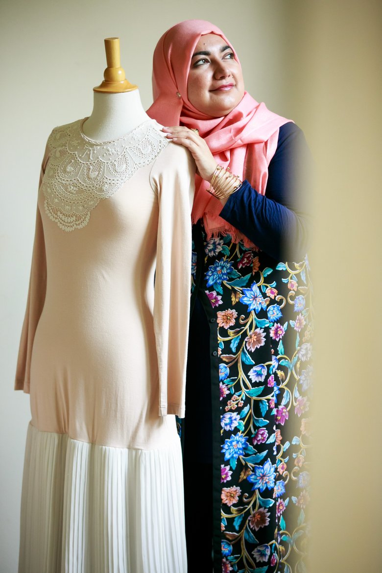Présentation de vêtements islamiques aux États-Unis