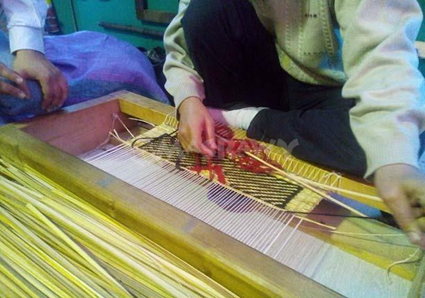 Les versets du Coran par un tisserand &eacute;gyptien