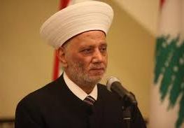 Le mufti du Liban demande aux musulmans de se concentrer sur la « Palestine » Le mufti du Liban demande aux musulmans de se concentrer sur la « Palestine »