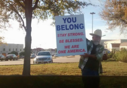 Un Texan se solidarise avec les musulmans Un Texan se solidarise avec les musulmans