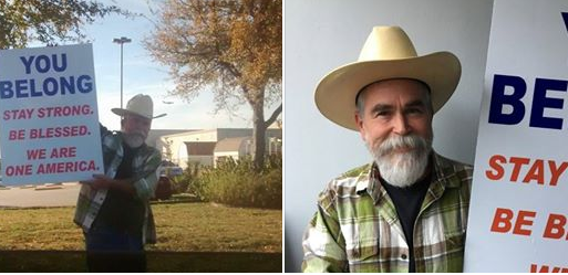 Un Texan se solidarise avec les musulmans Un Texan se solidarise avec les musulmans