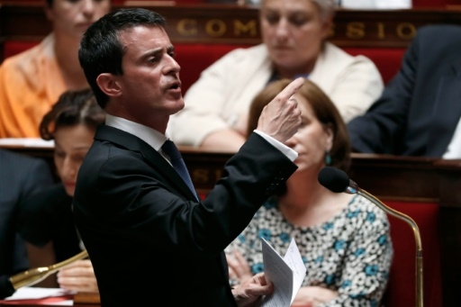 Valls ne veut pas que la France 