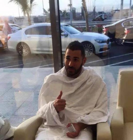 Karim Benzema à La Mecque