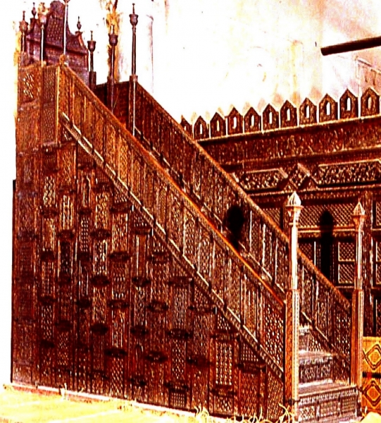 Une chaire extrêmement précieuse, la plus ancienne du monde musulman