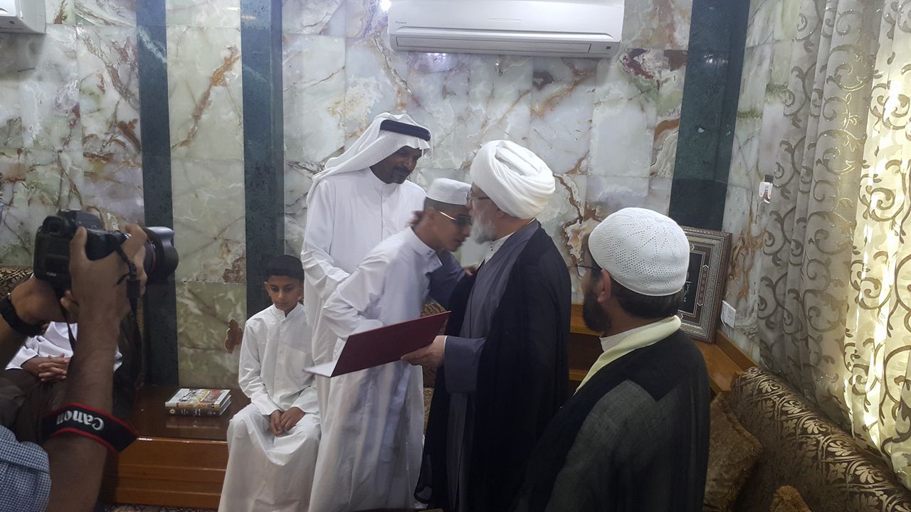 Cérémonie en l’honneur du plus vieux et du plus jeune mémorisateur coranique d’Irak (photos)