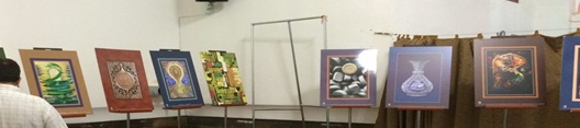 Exposition à la mosqu&eacute;e bleue d’Erivan