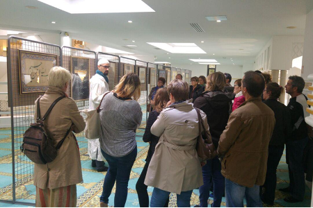 Accueil chaleureux à l'exposition de l'Art Sacr&eacute; à la Grande Mosqu&eacute;e de Lyon