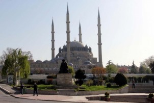 La glorieuse mosquée Selimiye en Turquie