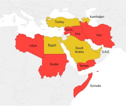 Interdiction d'entrer aux Etats-Unis : pourquoi ces pays musulmans et pas d’autres?