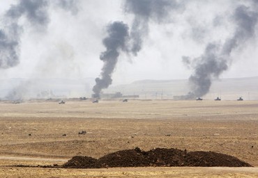 Découverte d'un stock d'armes chimiques de Daesh en Irak Découverte d'un stock d'armes chimiques de Daesh en Irak