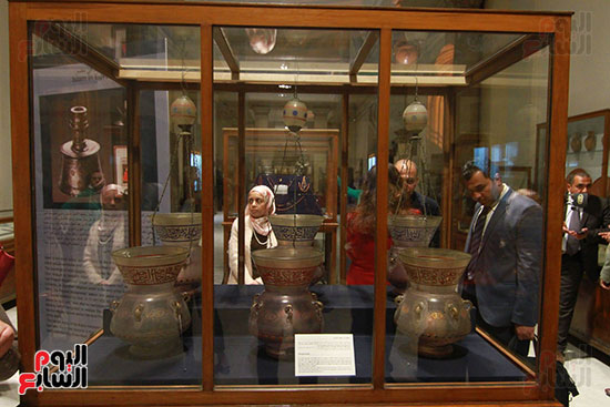 Egypte : présentation des Corans à l’exposition des religions Egypte : présentation des Corans à l’exposition des religions
