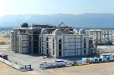 Une nouvelle mosqu&eacute;e en construction au Nakhtchivan