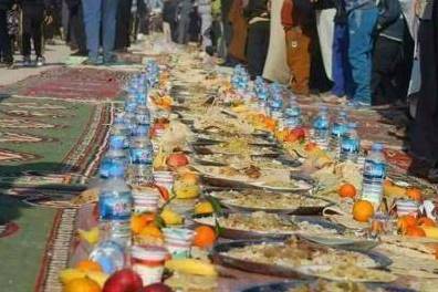 La plus longue nappe du monde pour les pèlerins de Karbala
