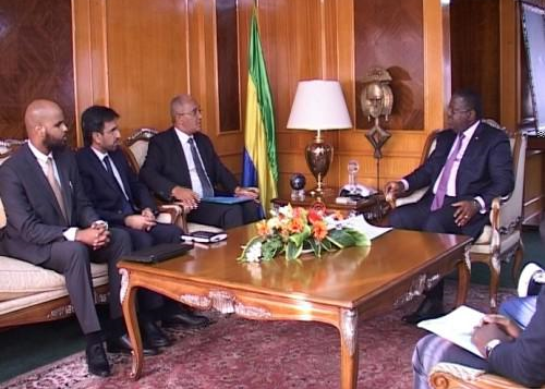 Les responsables de la BID au Gabon