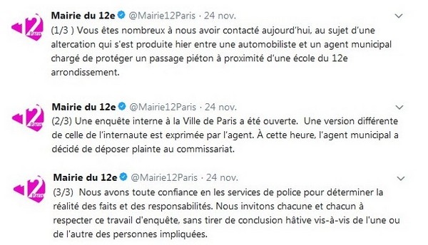 De l’islamophobie chez un agent municipal de Paris !