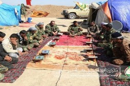 R&eacute;unions coraniques au front de Mossoul
