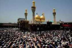 Comm&eacute;moration du martyre du 7e imam chiite à Bagdad