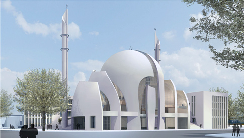 Ouverture de la plus grande mosqu&eacute;e d’Europe à Cologne