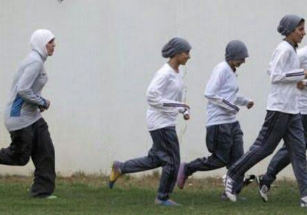 Le sport entre enfon dans les &eacute;coles des filles saoudiennes