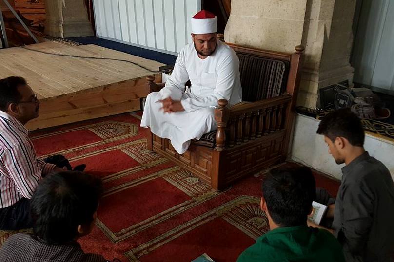 Accueil favori aux r&eacute;unions coraniques à la Grande Mosqu&eacute;e d'Al Azhar