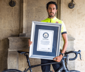 Un musulman &eacute;gyptien traverse toute l’Europe à bicyclette