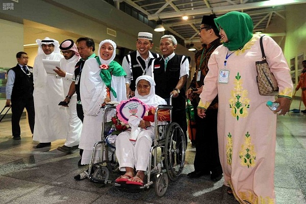 Une indon&eacute;sienne la plus vieille pèlerine du Hajj