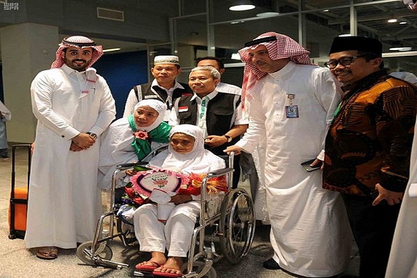 Une indon&eacute;sienne la plus vieille pèlerine du Hajj