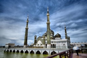 Mosquée de cristal en Malaisie
