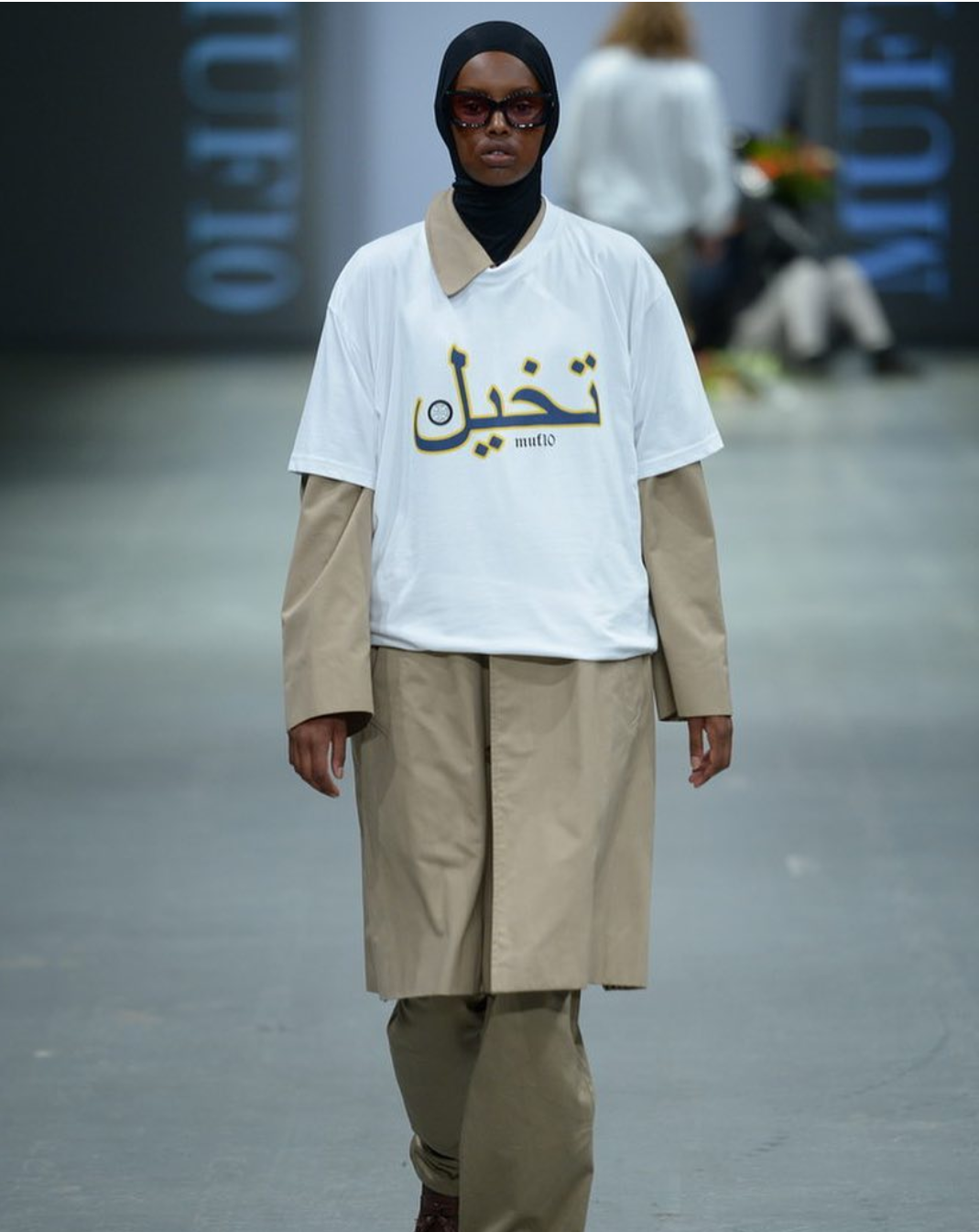 La Fashion Week de Copenhague: des mannequins d&eacute;filent en burqa pour d&eacute;noncer son interdiction