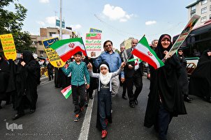 La journée mondiale de Qods à Téhéran