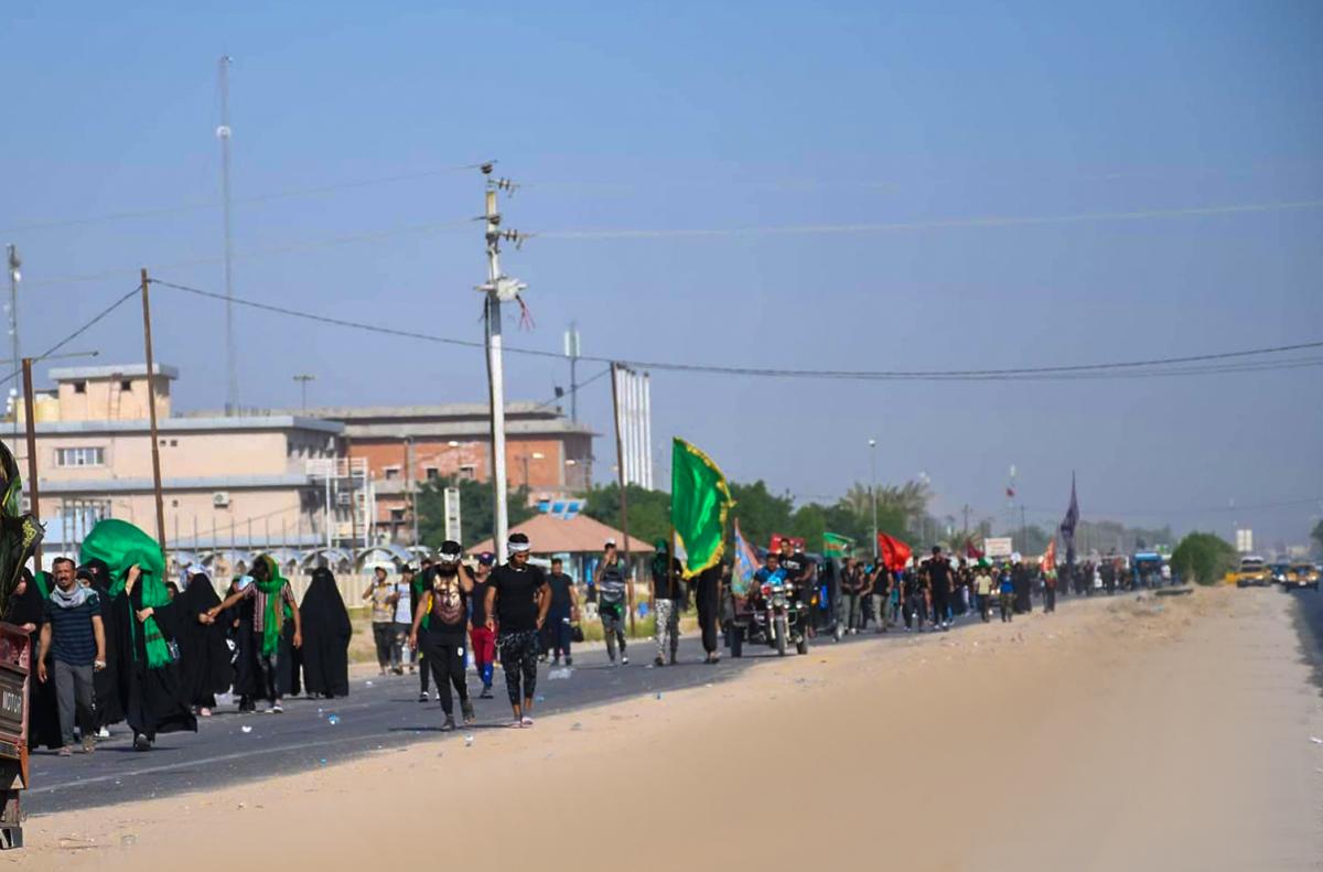 Les visiteurs affluent à Najaf