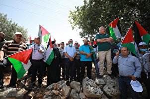 Marche des Palestiniens contre le plan d’annexion de la Cisjordanie