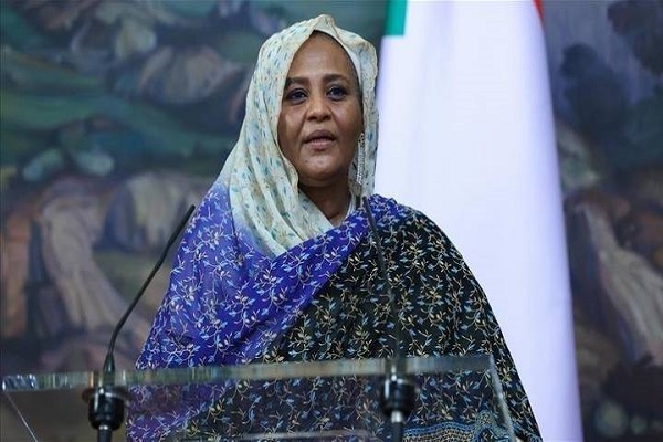 Maryam al-Mahdi, ancienne ministre soudanaise des Affaires Etrangères