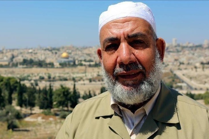 Cheikh Najih Bakirat, directeur général adjoint du Département du waqf islamique à Jérusalem Cheikh Najih Bakirat, directeur général adjoint du Département du waqf islamique à Jérusalem