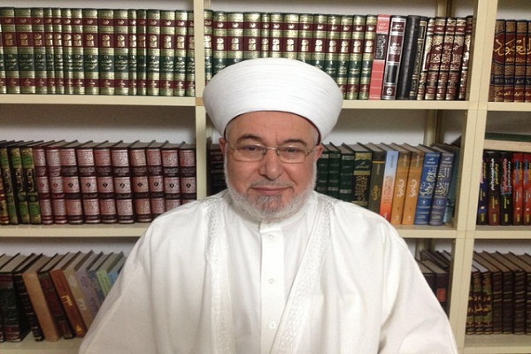 Cheikh Ghazi Youssef Haninah, chef du conseil d'administration de l'Association chaféite libanaise des oulémas