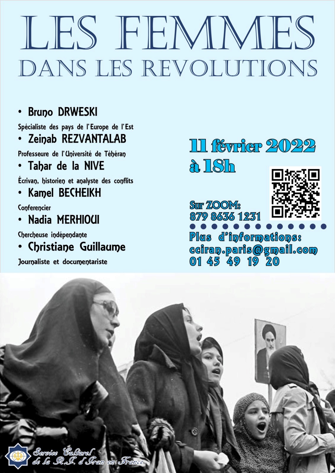 Un webinaire sur les « Femmes dans les révolutions »
