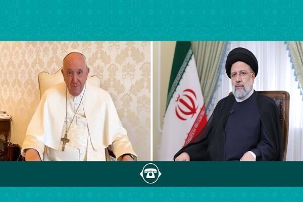Le pape et le président Raïssi ont appelé à la paix à Gaza