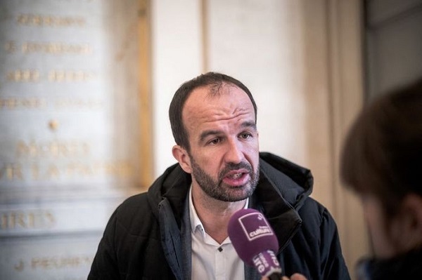 Manuel Bompard, coordinateur de la France Insoumise