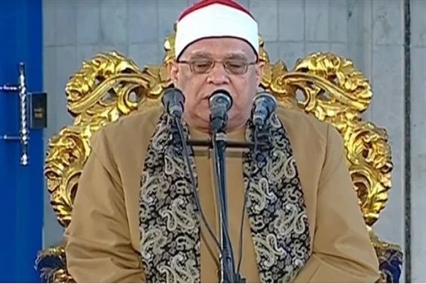 Cheikh Muhammad Hashad, président de l'Union des lecteurs égyptiens