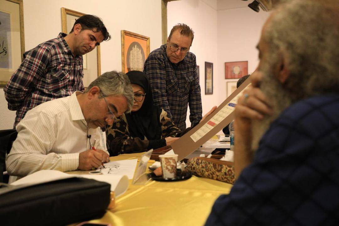 La sourate « Fil » calligraphiée en protestation aux crimes israéliens à Gaza